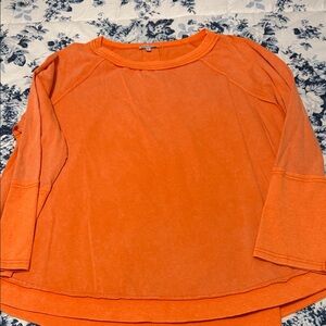 White Birch Orange Top